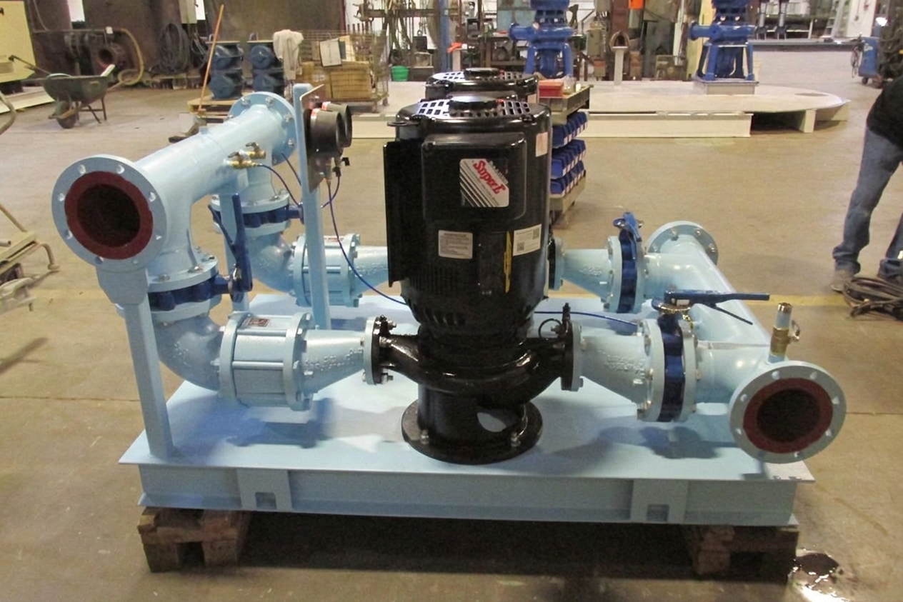 Wilkes County NC water booster skid