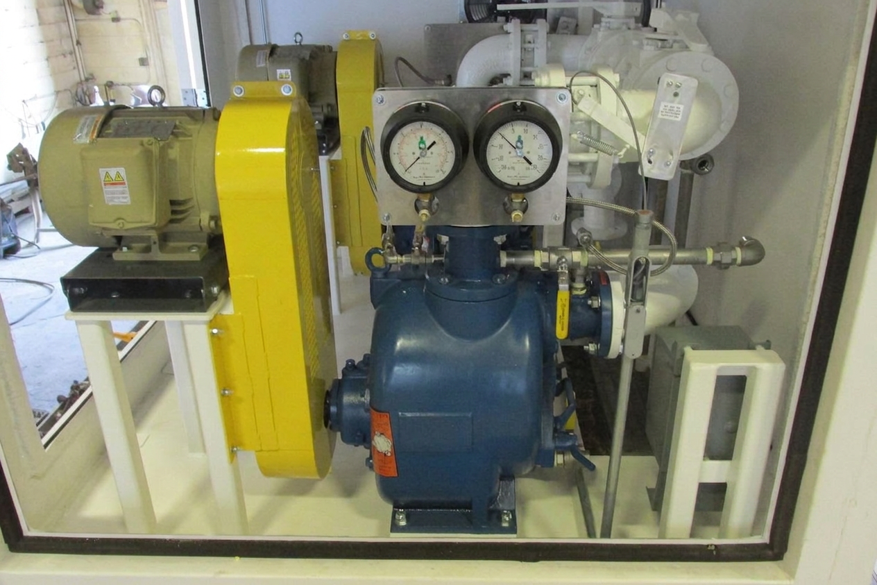 Lincoln Honda self-priming sewage pump gauges