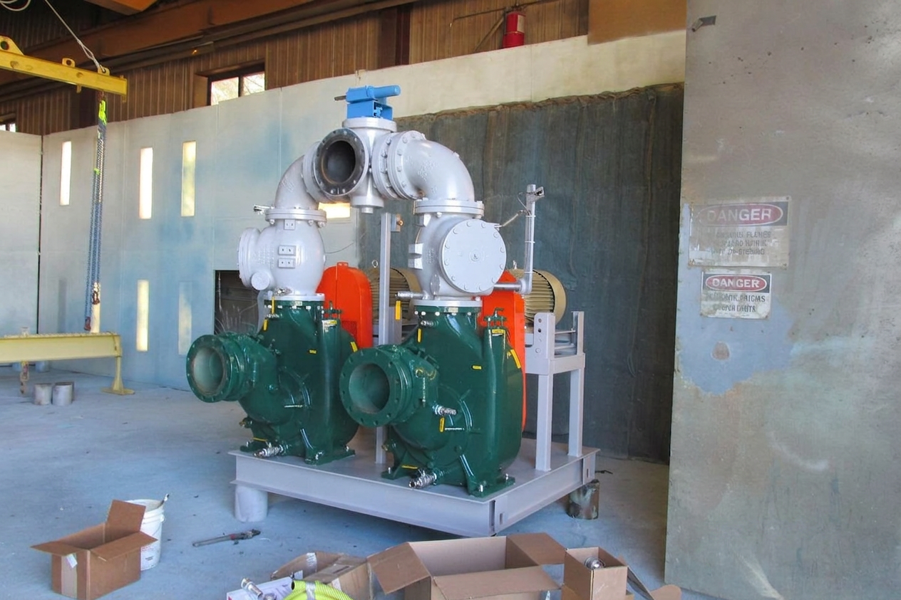 Albany NY self-priming sewage pump components