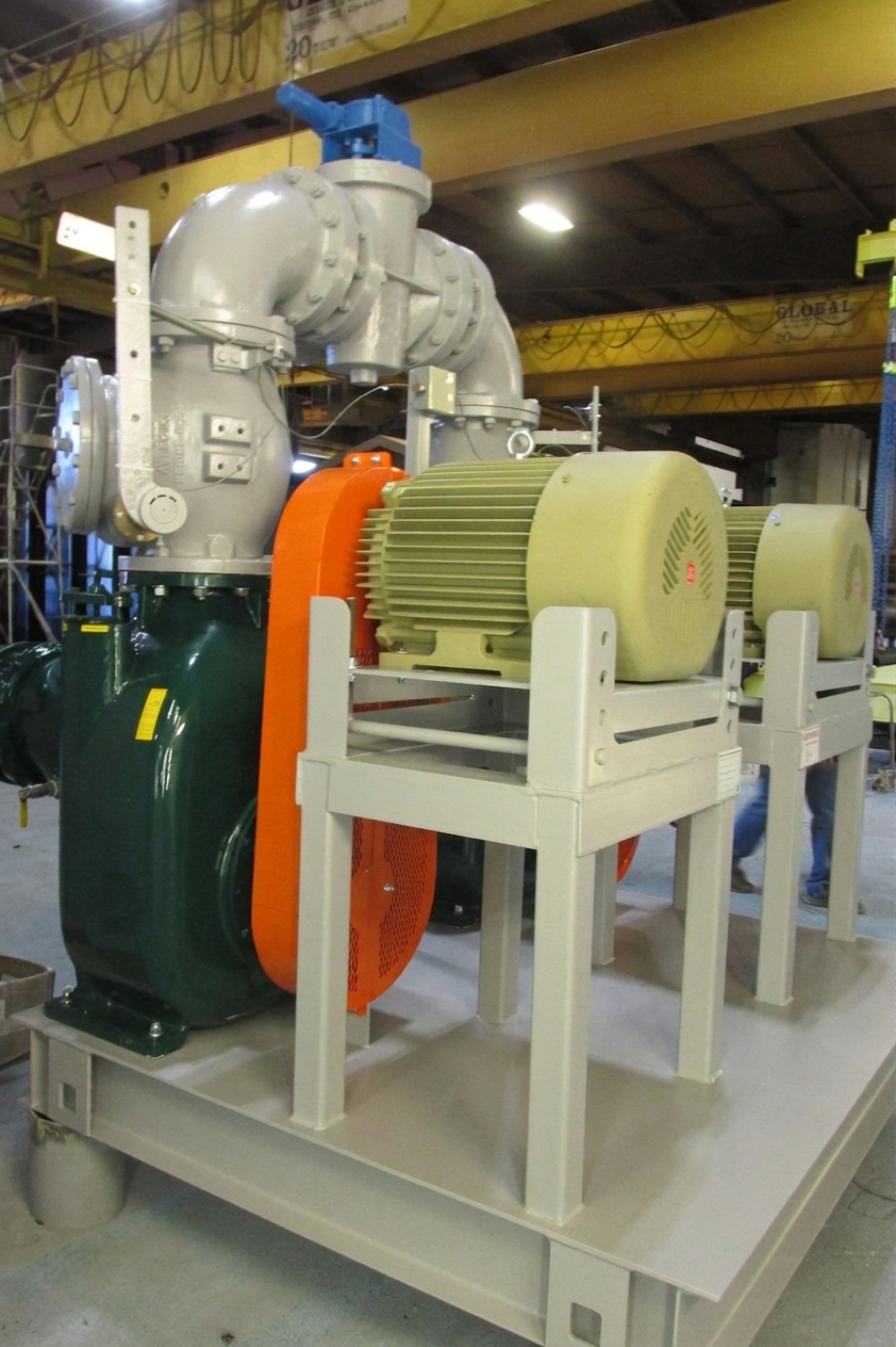 Albany NY self-priming sewage pump