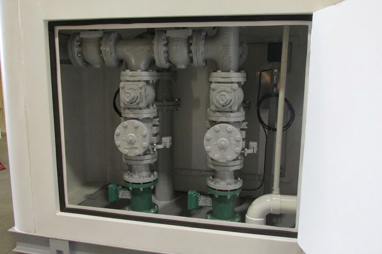 Duncombe IA submersible valve package